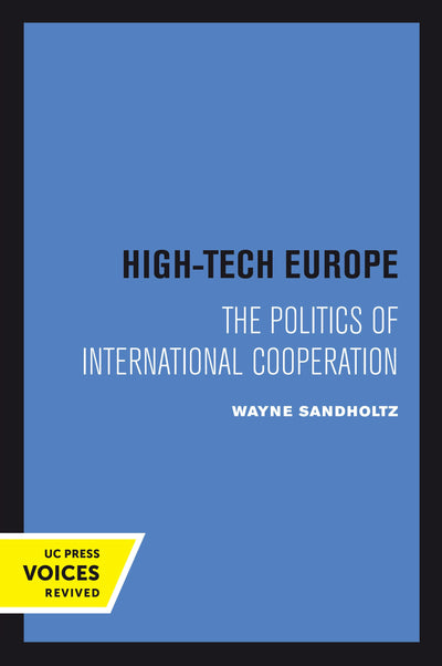 Cover image for High-Tech Europe, isbn: 9780520377844