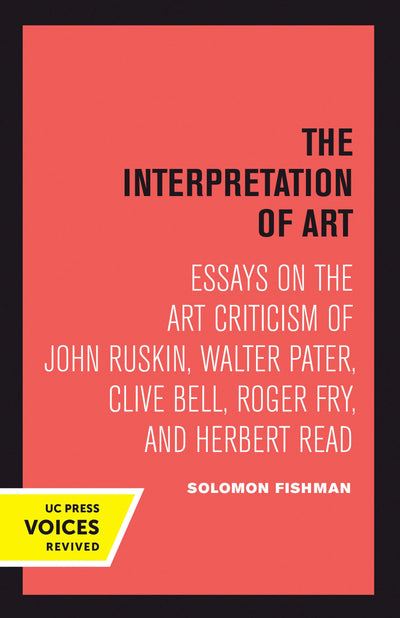 Cover image for Interpretation of Art, isbn: 9780520377905
