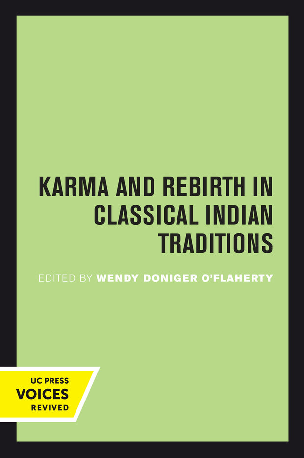Cover image for Karma and Rebirth in Classical Indian Traditions, isbn: 9780520377967