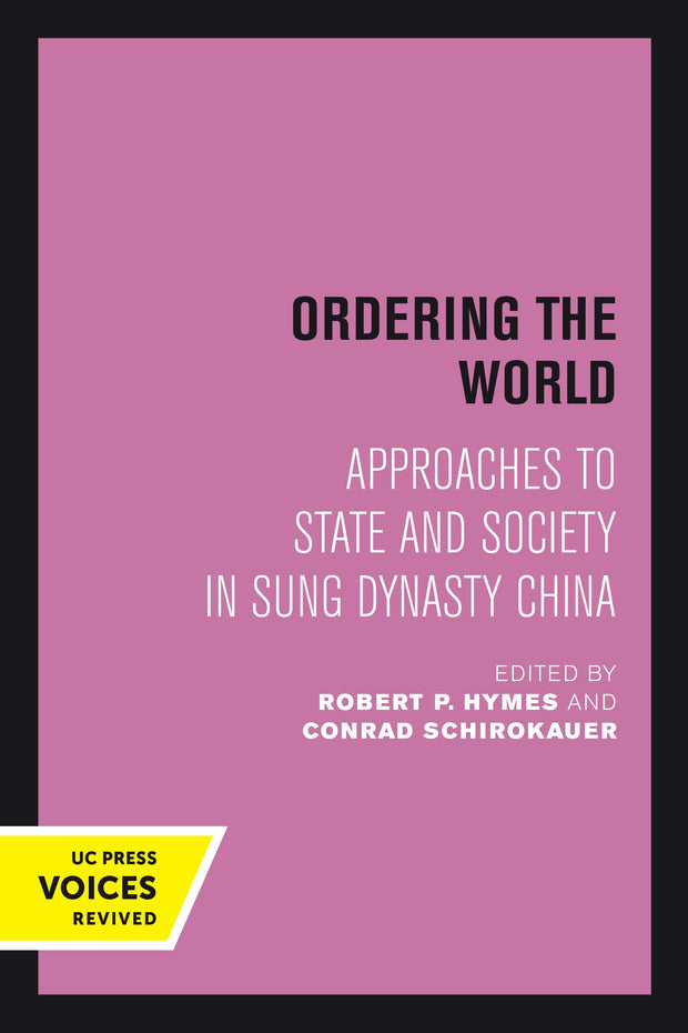 Cover image for Ordering the World, isbn: 9780520378223