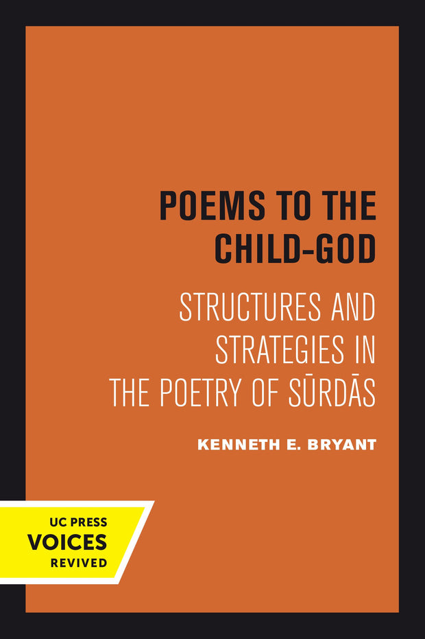 Cover image for Poems to the Child-God, isbn: 9780520378285