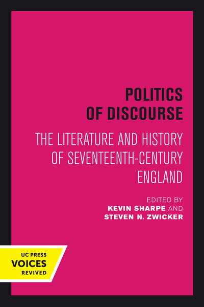 Cover image for Politics of Discourse, isbn: 9780520378339