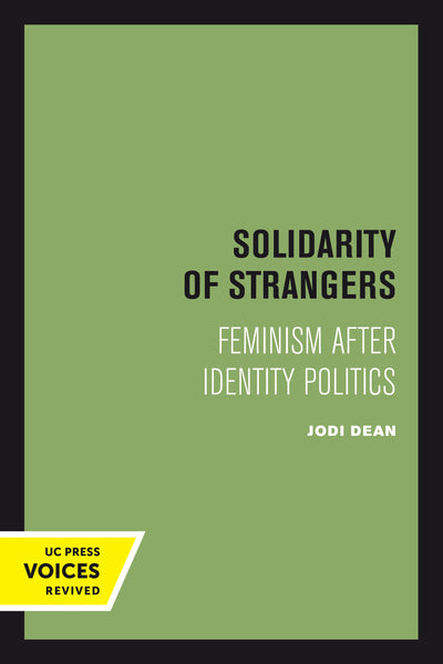 Cover image for Solidarity of Strangers, isbn: 9780520378544
