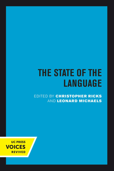 Cover image for The State of the Language, isbn: 9780520378605