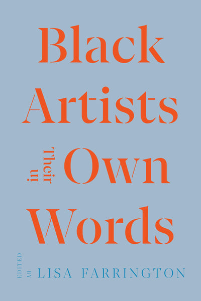 Cover image for Black Artists in Their Own Words, isbn: 9780520384125