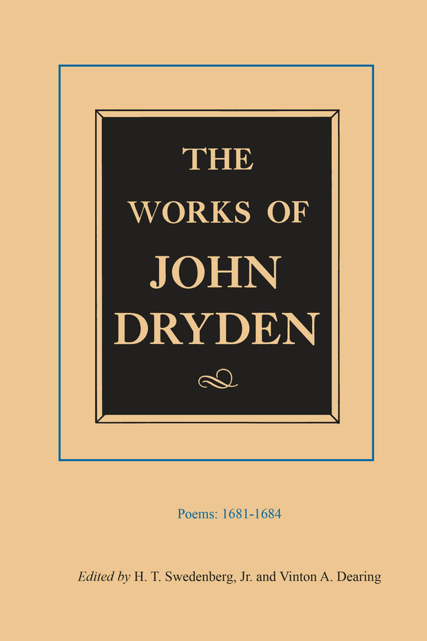 Cover image for The Works of John Dryden, Volume II, isbn: 9780520905238