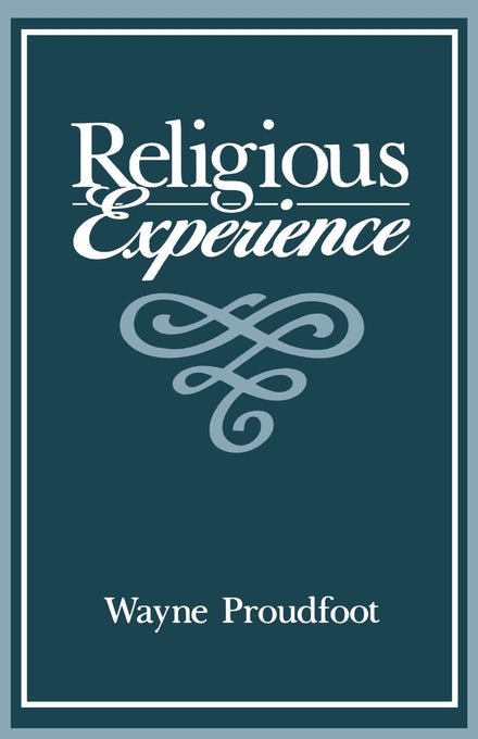 Cover image for Religious Experience, isbn: 9780520908505
