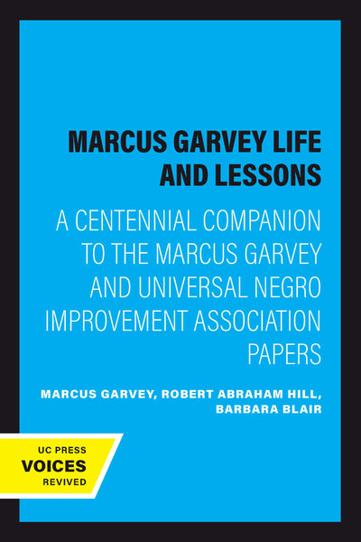 Cover image for Marcus Garvey Life and Lessons, isbn: 9780520908710