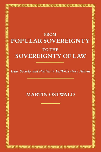Cover image for From Popular Sovereignty to the Sovereignty of Law, isbn: 9780520909687