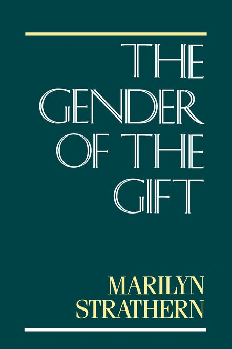 Book cover image for The Gender of the Gift ISBN: 9780520910713