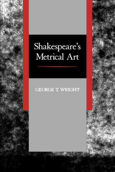 Cover image for Shakespeare's Metrical Art, isbn: 9780520911932