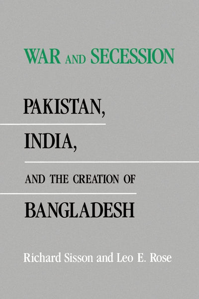 Cover image for War and Secession, isbn: 9780520912038