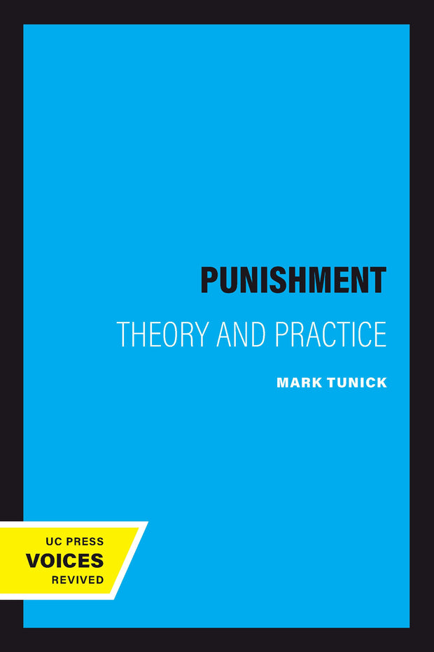 Cover image for Punishment, isbn: 9780520912311