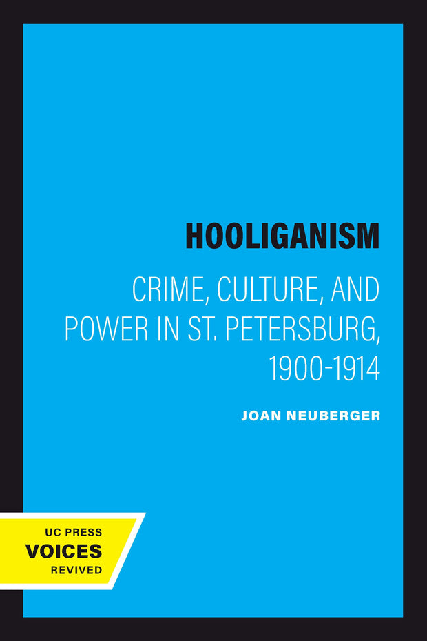 Cover image for Hooliganism, isbn: 9780520913073