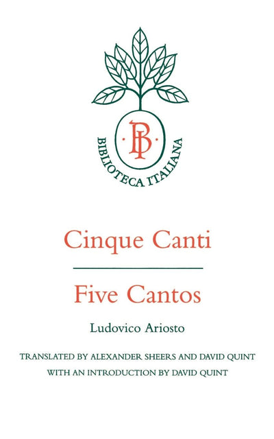 Cover image for Cinque Canti / Five Cantos, isbn: 9780520916210