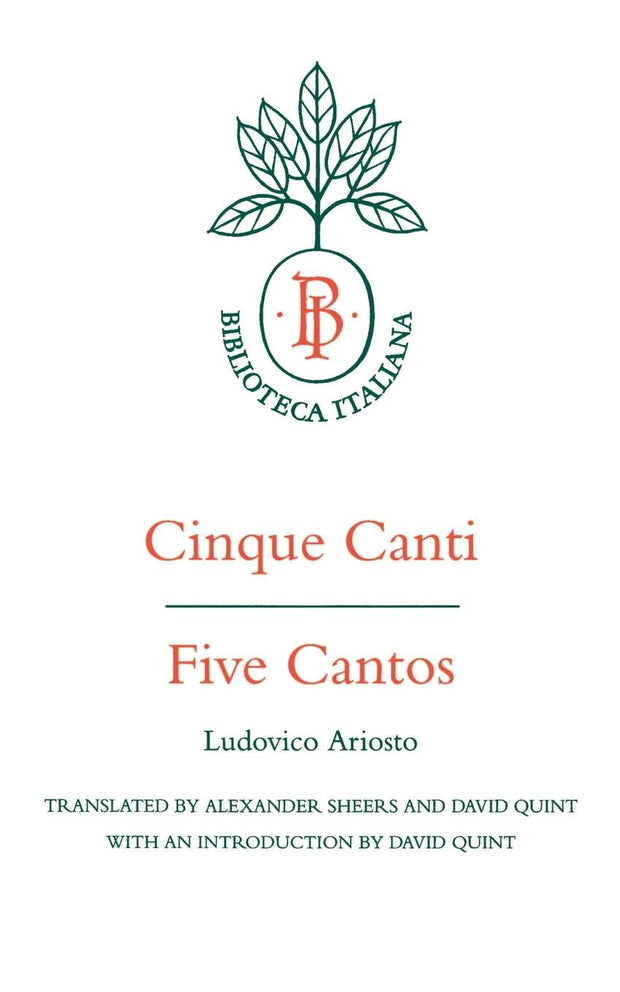 Cover image for Cinque Canti / Five Cantos, isbn: 9780520916210