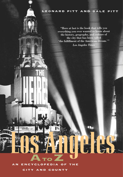 Cover image for Los Angeles A to Z, isbn: 9780520917873