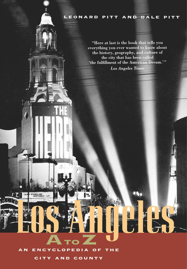 Cover image for Los Angeles A to Z, isbn: 9780520917873