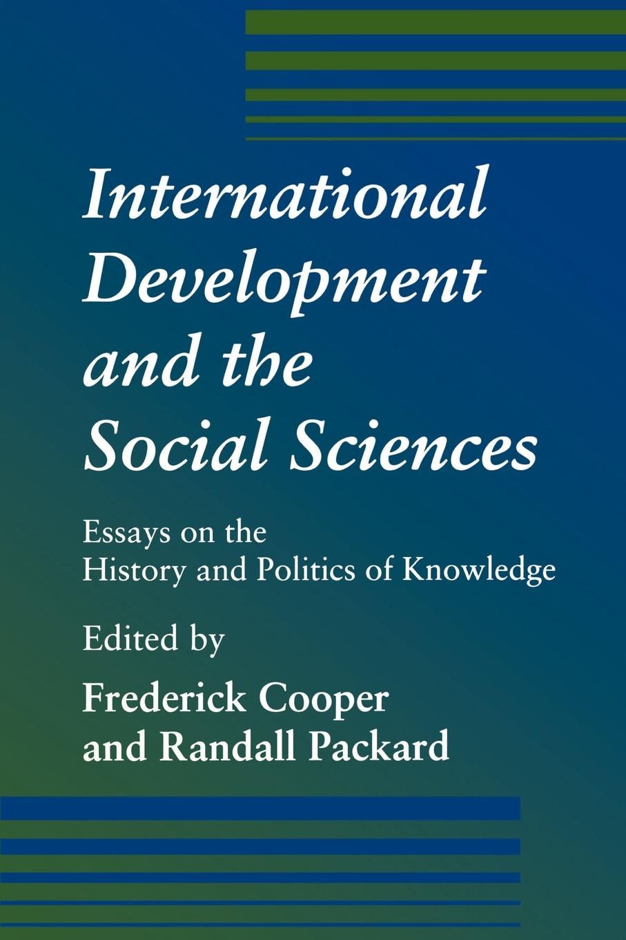 Book cover image for International Development and the Social Sciences ISBN: 9780520919440