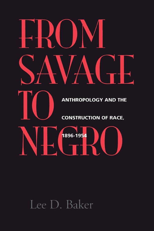 Cover image for From Savage to Negro, isbn: 9780520920194