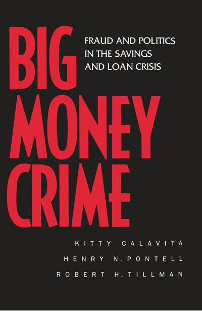 Cover image for Big Money Crime, isbn: 9780520923232