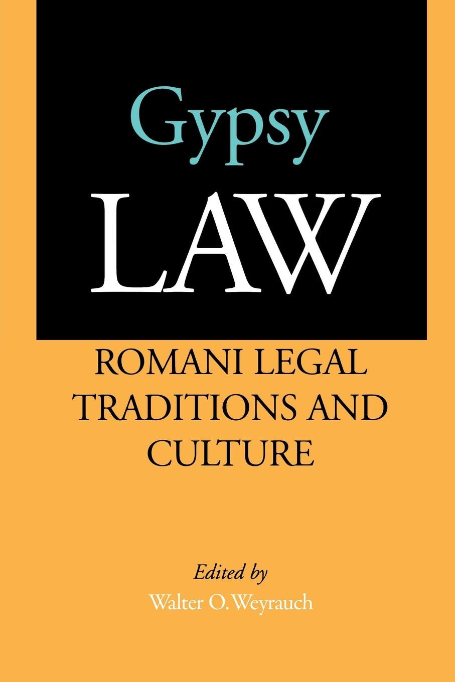 Book cover image for Gypsy Law ISBN: 9780520924277