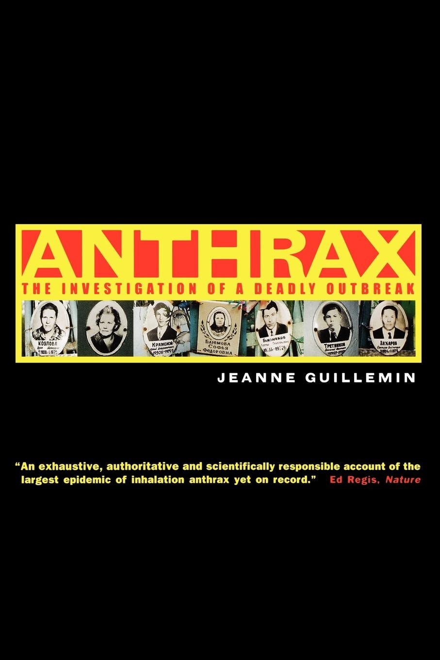 Book cover image for Anthrax ISBN: 9780520927100