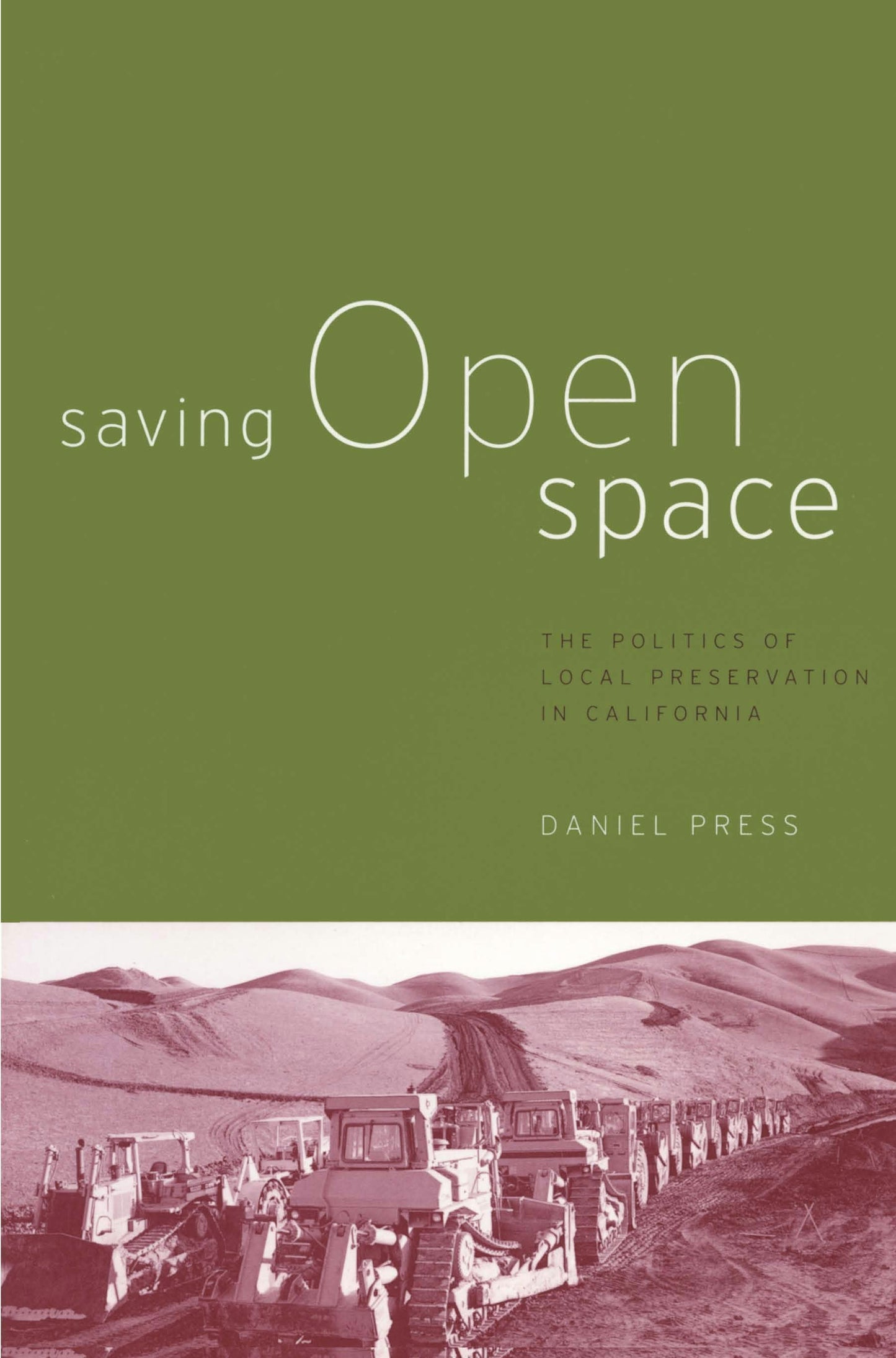 Book cover image for Saving Open Space ISBN: 9780520928695