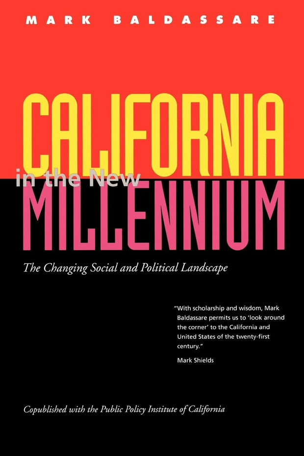Cover image for California in the New Millennium, isbn: 9780520928817