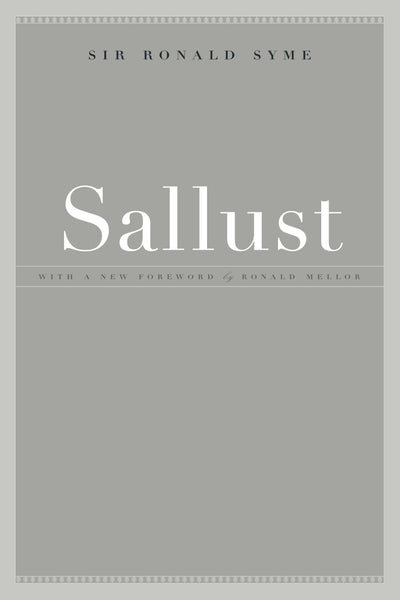 Cover image for Sallust, isbn: 9780520929104