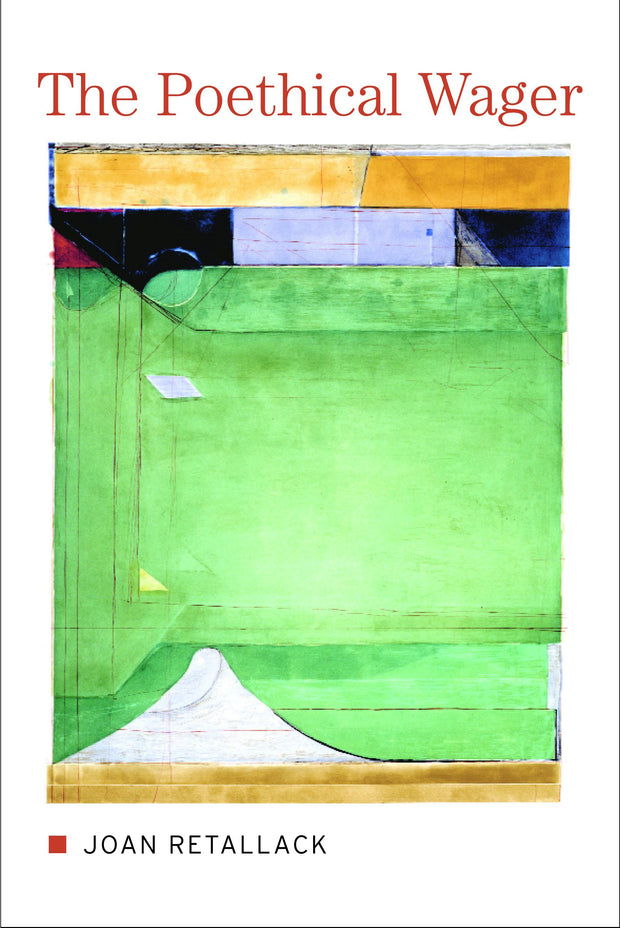Cover image for The Poethical Wager, isbn: 9780520935235