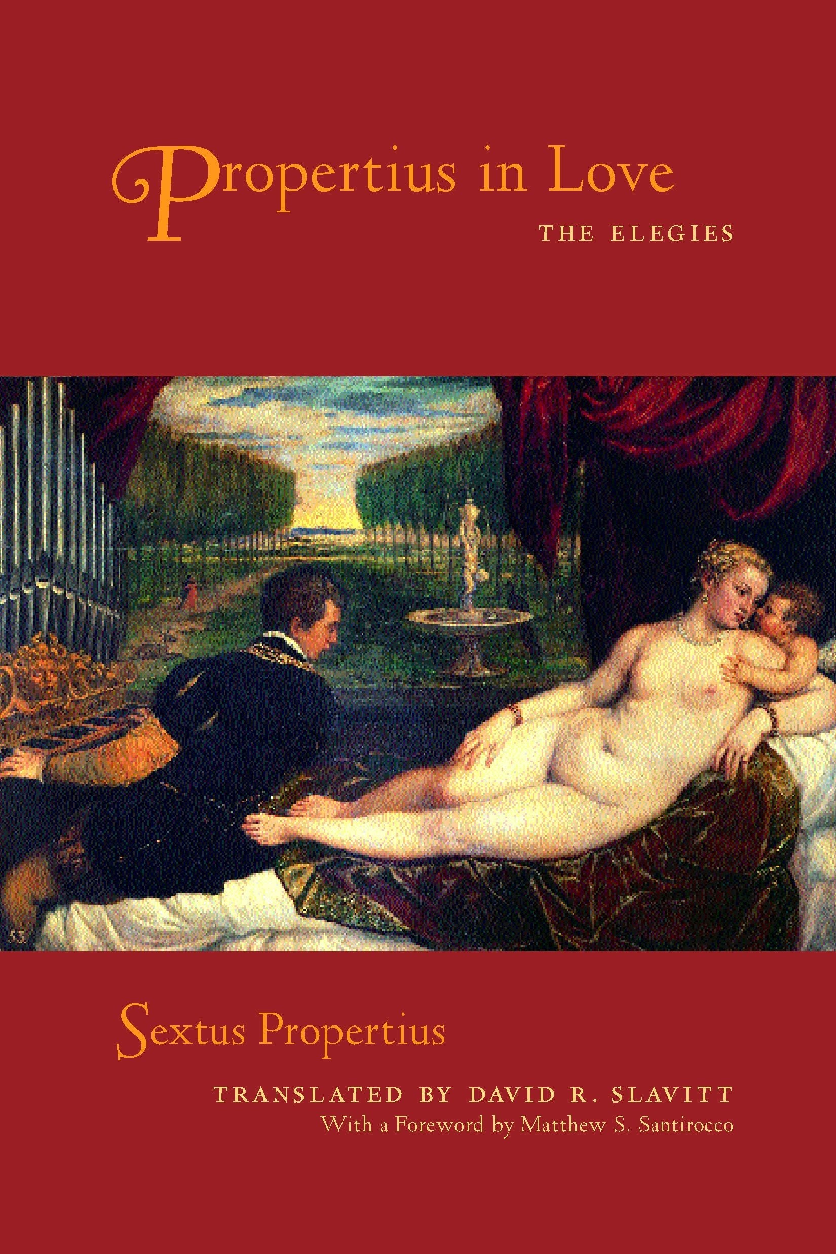 Book cover image for Propertius in Love ISBN: 9780520935846