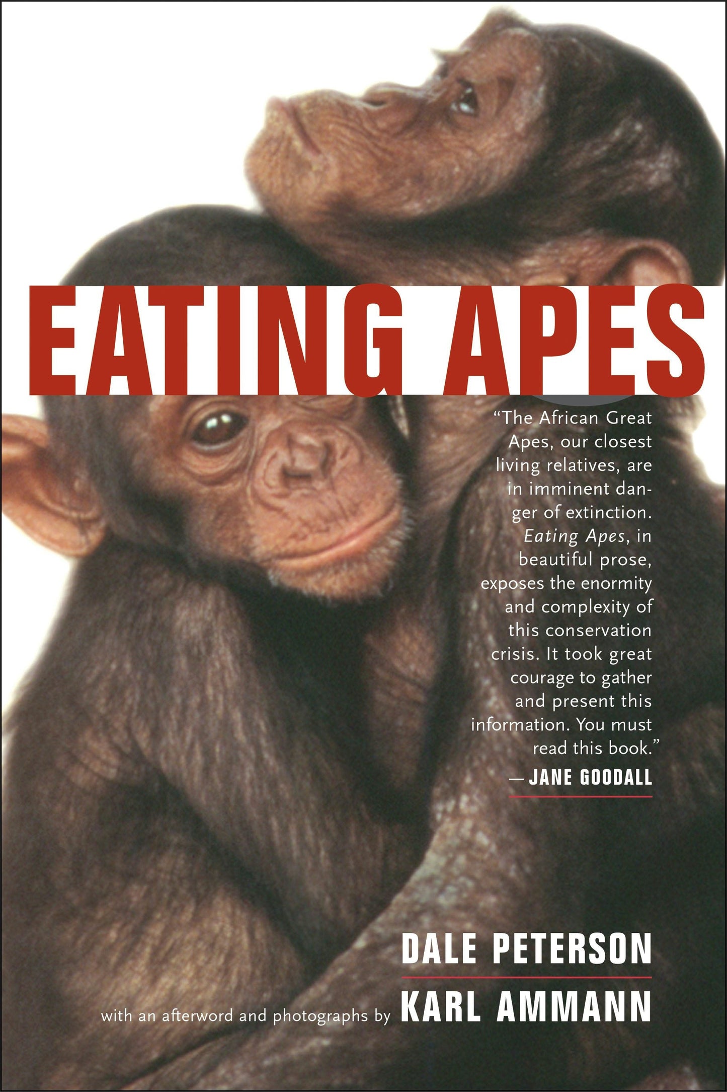 Book cover image for Eating Apes ISBN: 9780520938427