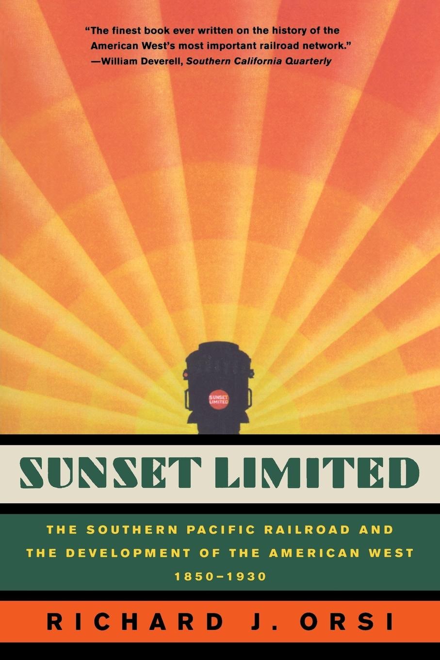 Book cover image for Sunset Limited ISBN: 9780520940864