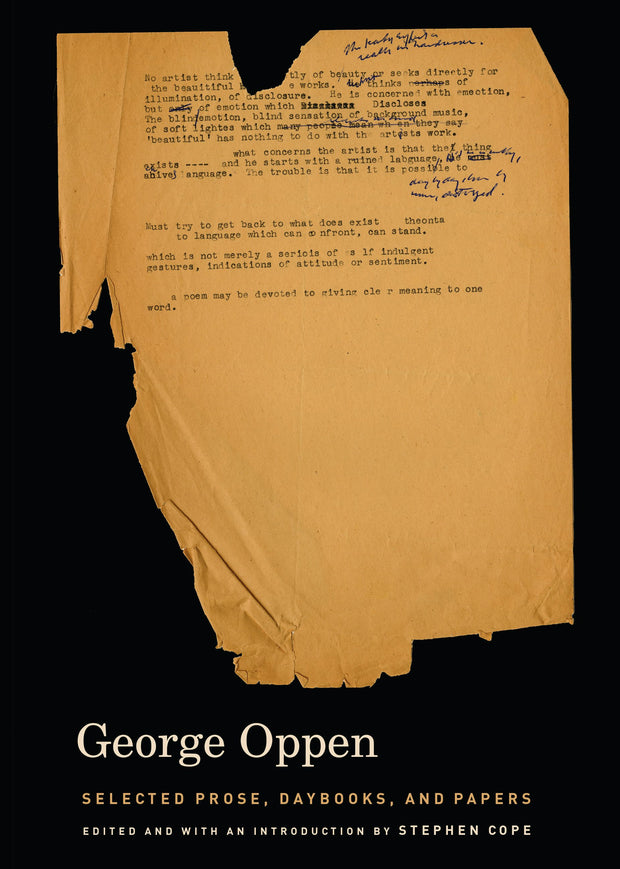 Cover image for Selected Prose, Daybooks, and Papers, isbn: 9780520941069