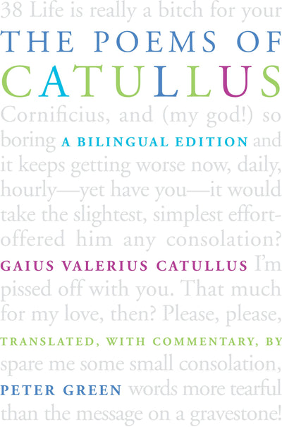 Cover image for The Poems of Catullus, isbn: 9780520941366