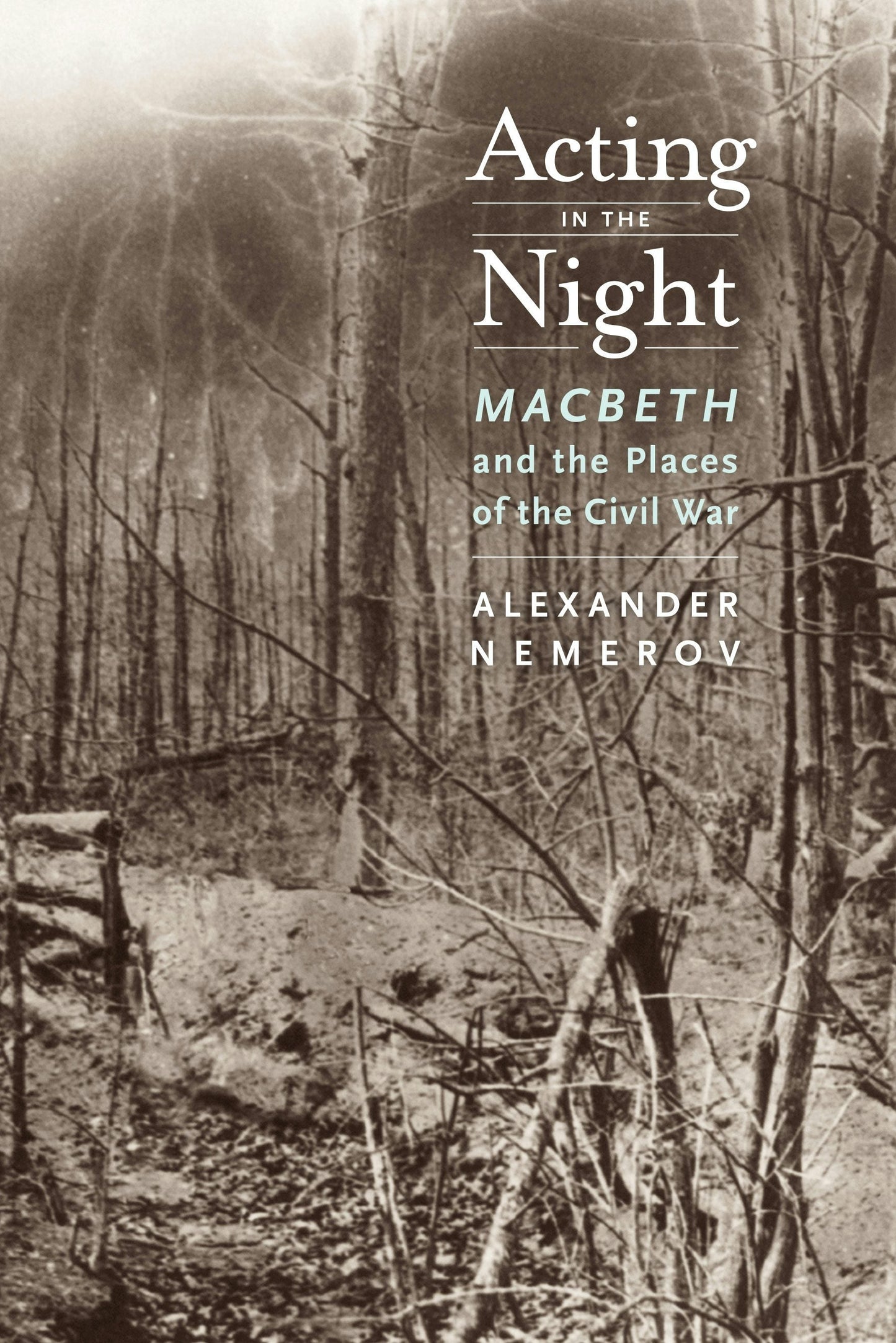 Book cover image for Acting in the Night ISBN: 9780520947443
