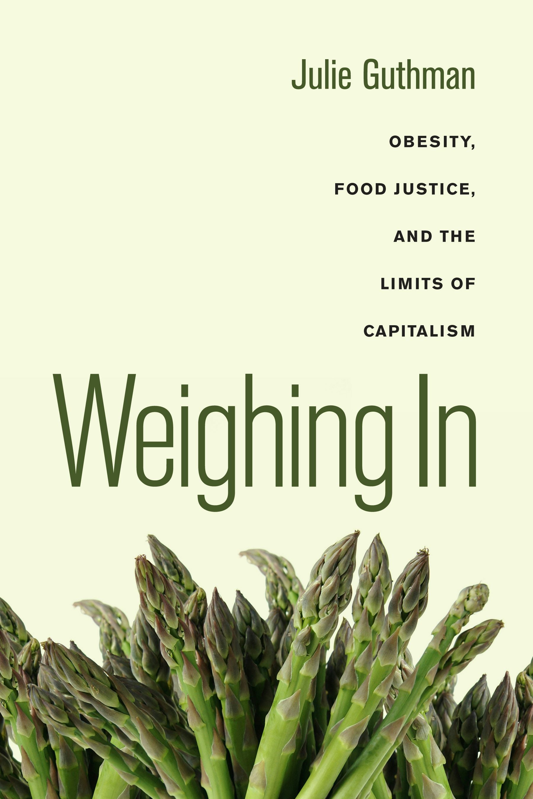 Book cover image for Weighing In ISBN: 9780520949751