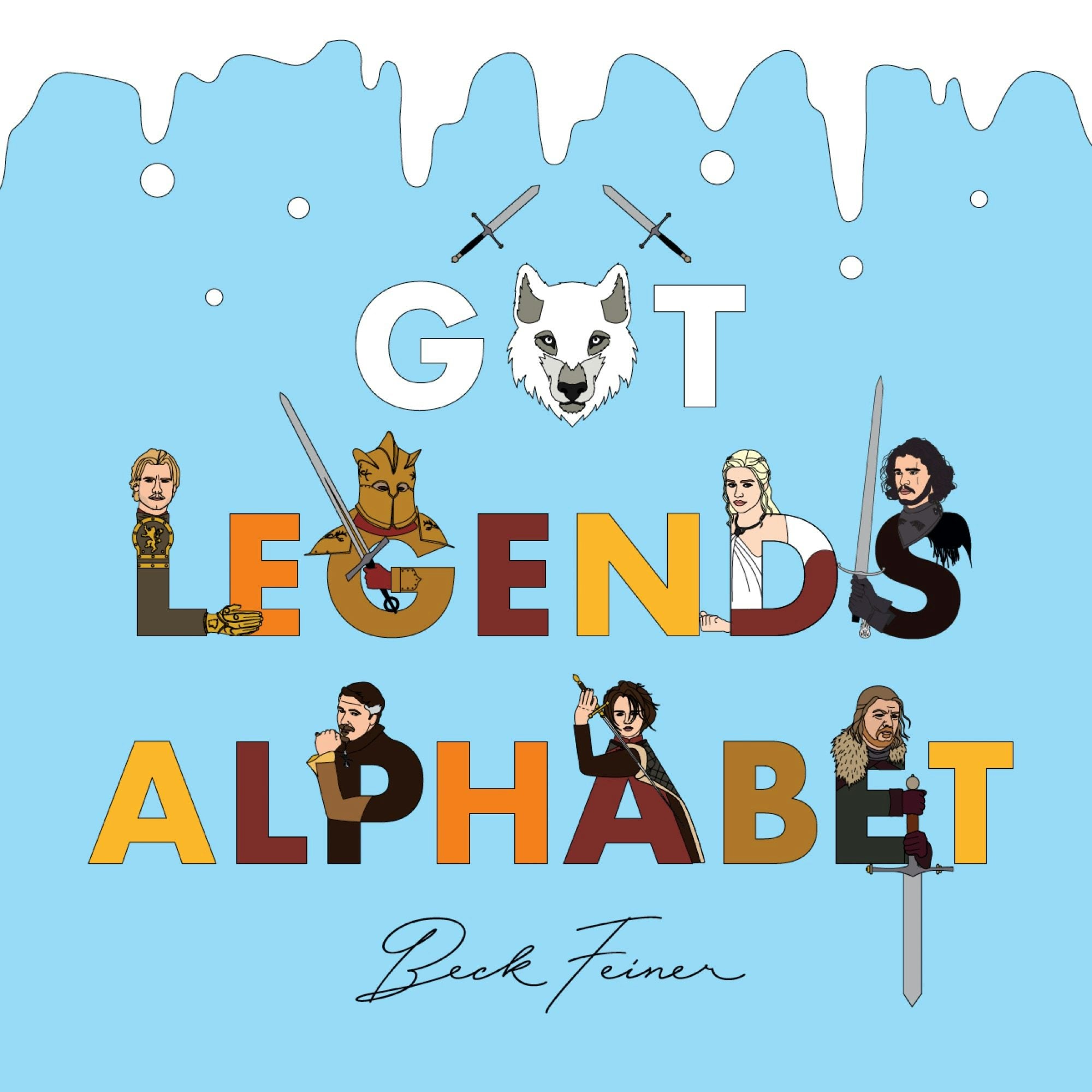 Book cover image for GoT Legends Alphabet ISBN: 9780645200164