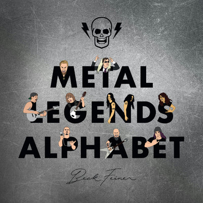 Cover image for Metal Legends Alphabet, isbn: 9780645487015