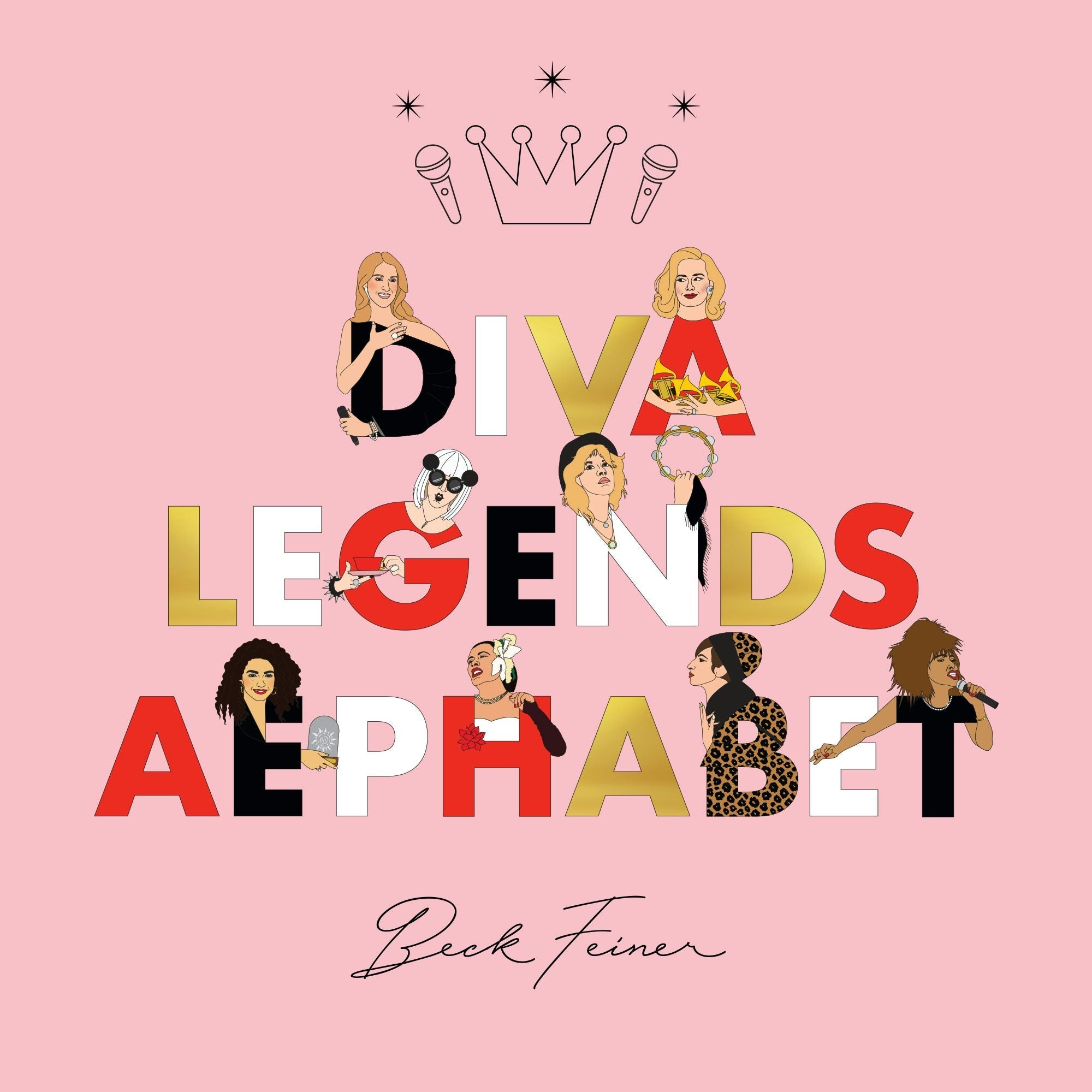 Book cover image for Diva Legends Alphabet ISBN: 9780645487084