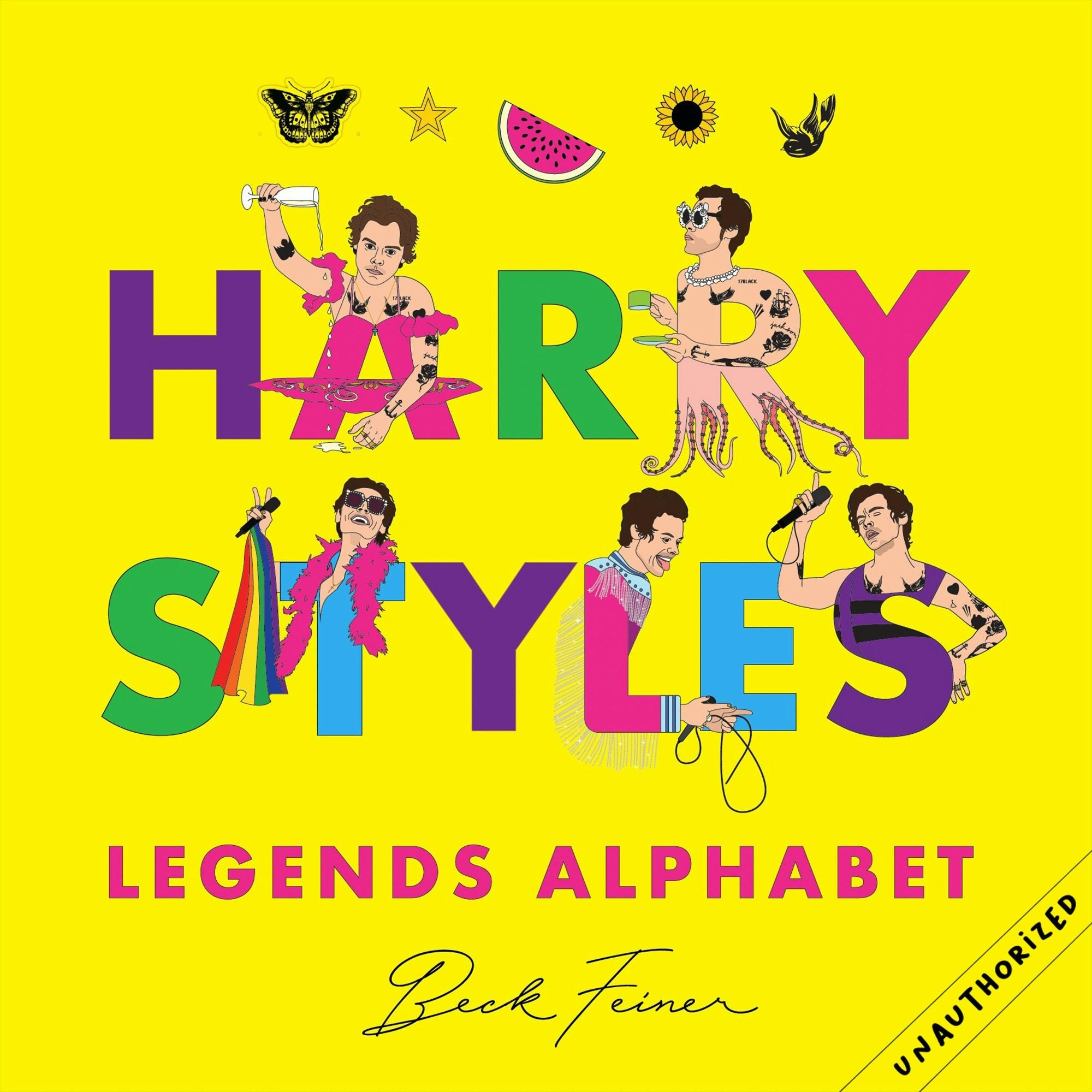 Book cover image for Harry Styles Legends Alphabet ISBN: 9780645851434