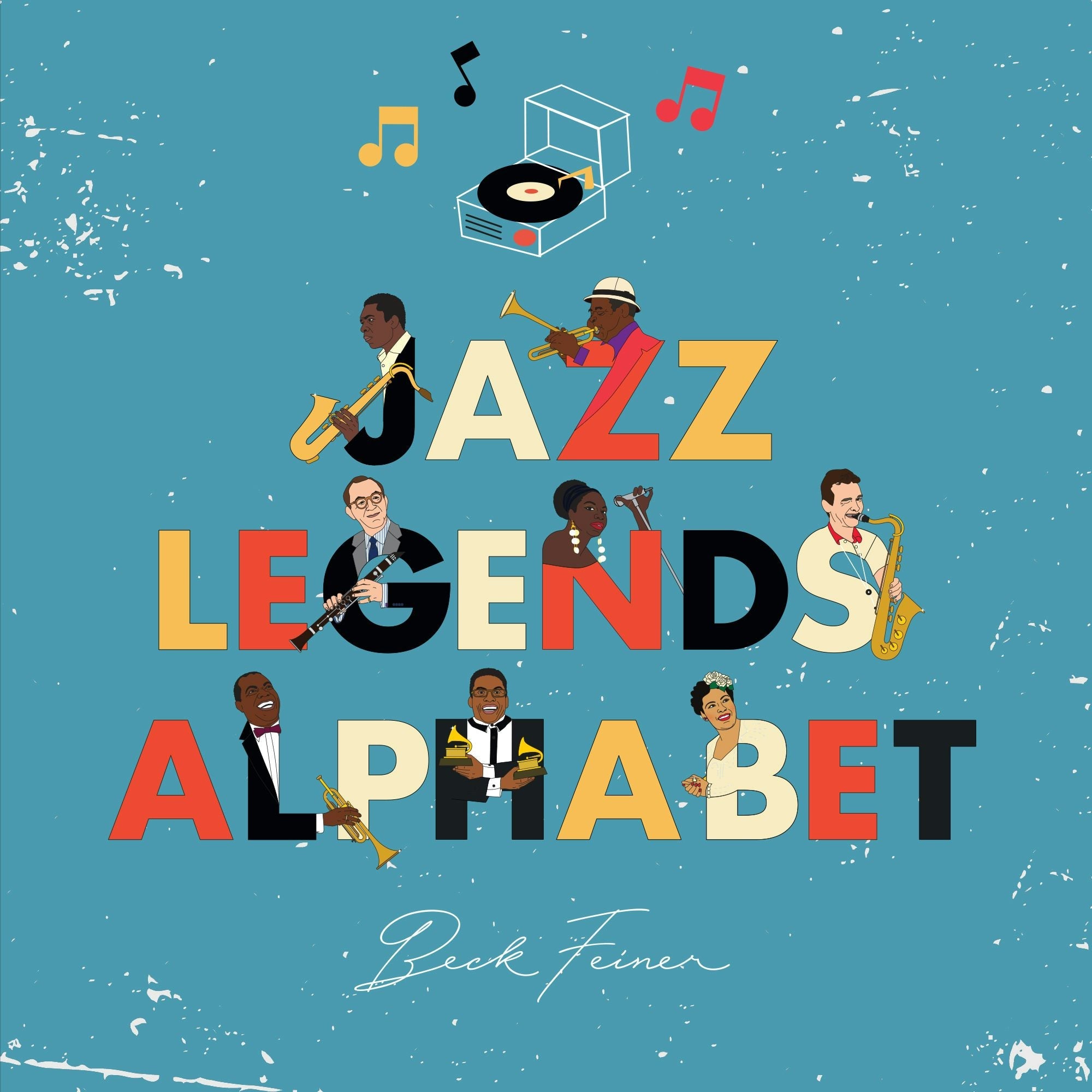 Book cover image for Jazz Legends Alphabet ISBN: 9780645851519