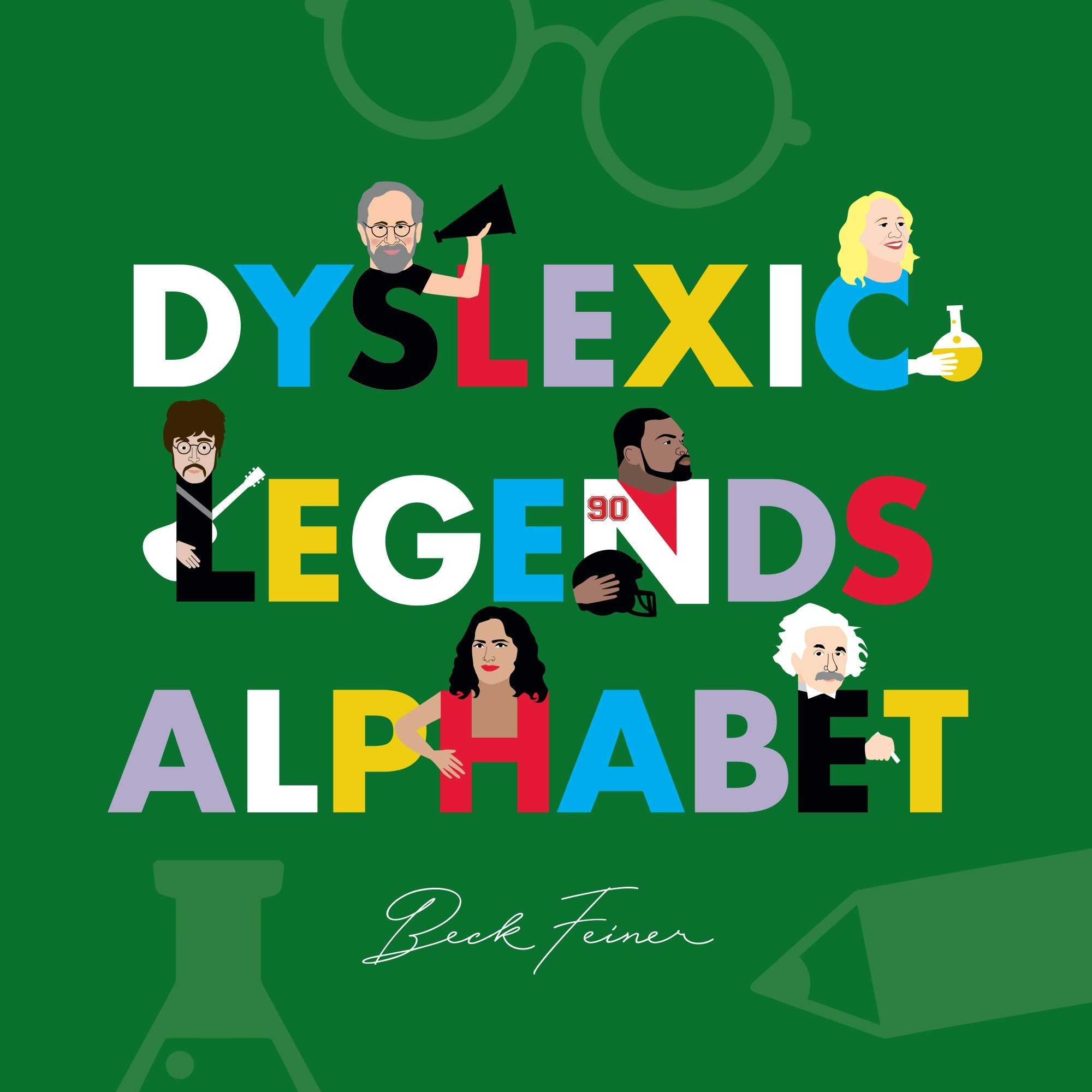Book cover image for Dyslexic Legends Alphabet ISBN: 9780648261681