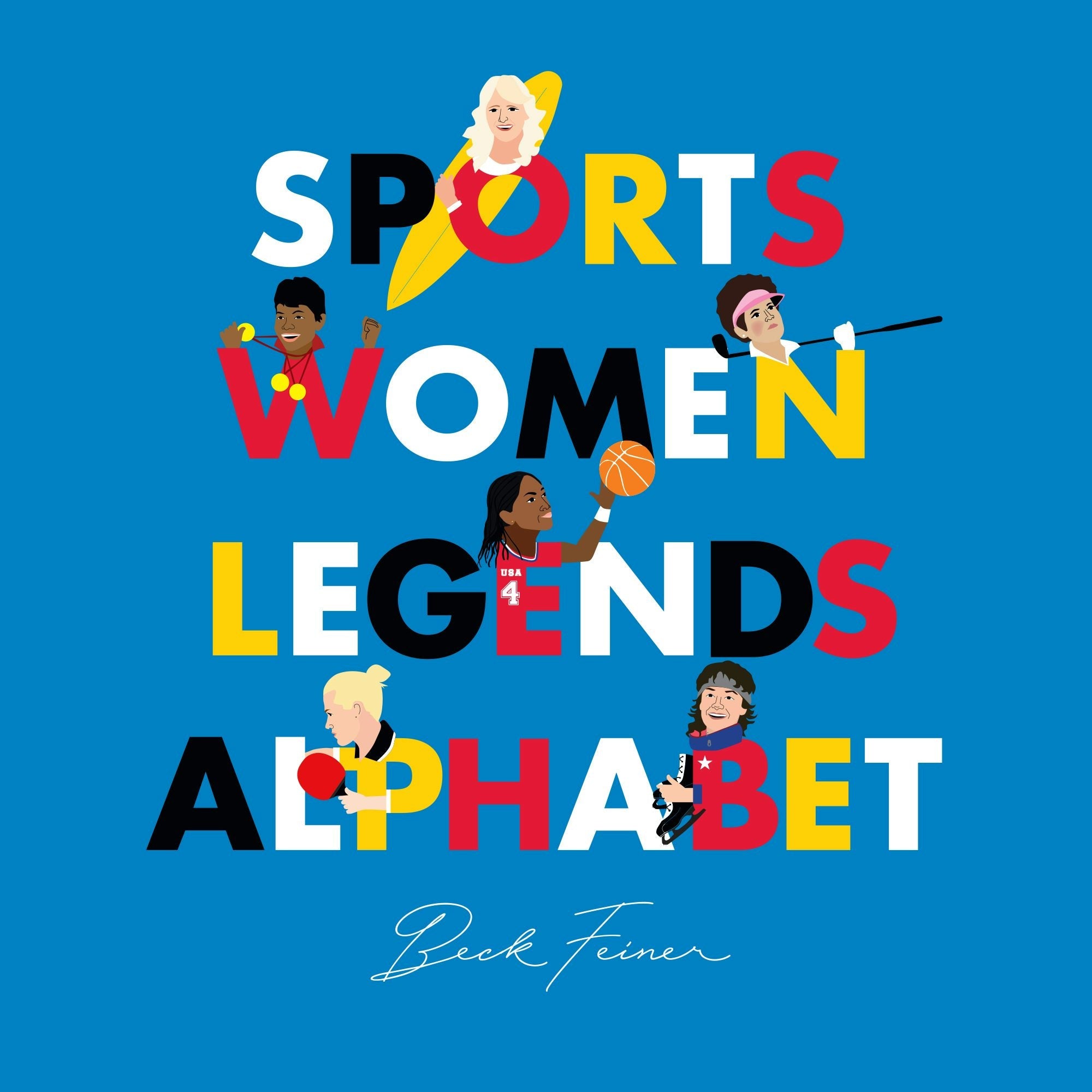 Book cover image for Sports Women Legends Alphabet ISBN: 9780648506317