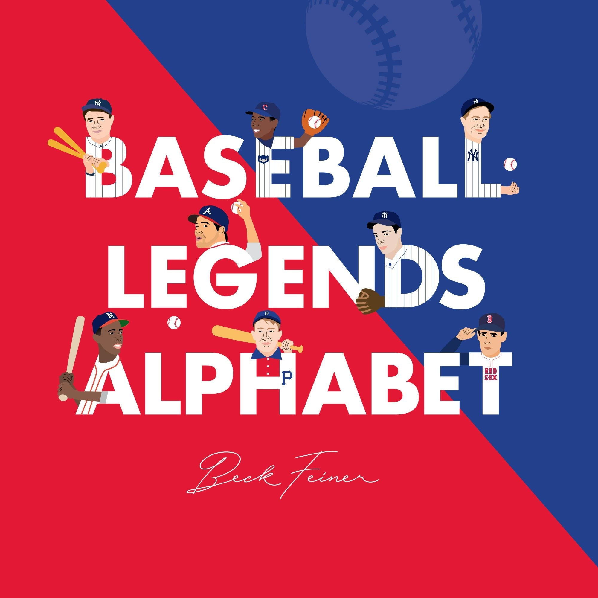 Book cover image for Baseball Legends Alphabet ISBN: 9780648506348