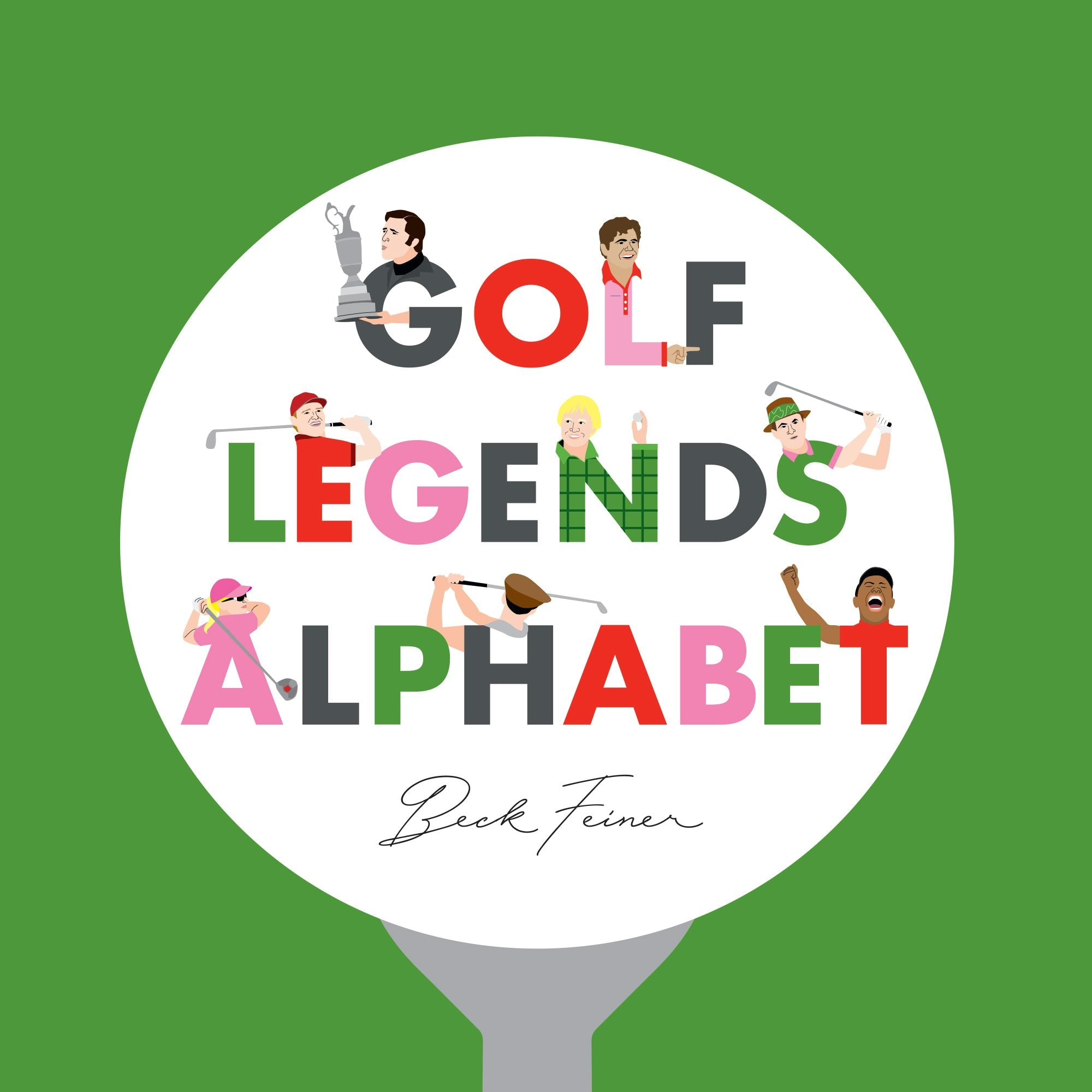 Book cover image for Golf Legends Alphabet ISBN: 9780648506393