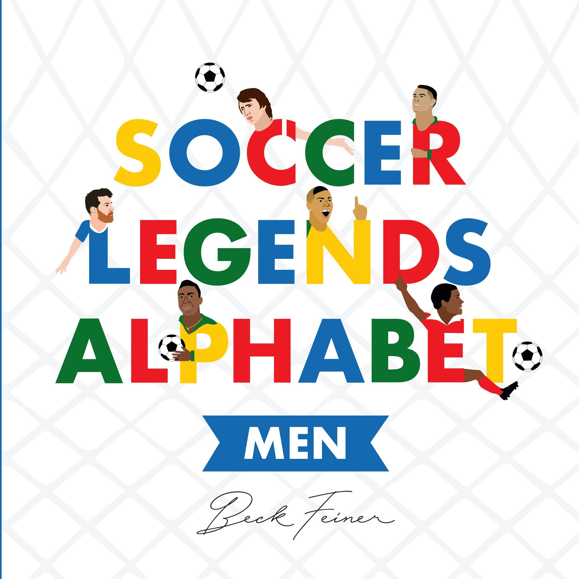 Book cover image for Soccer Legends Alphabet: Men ISBN: 9780648672418