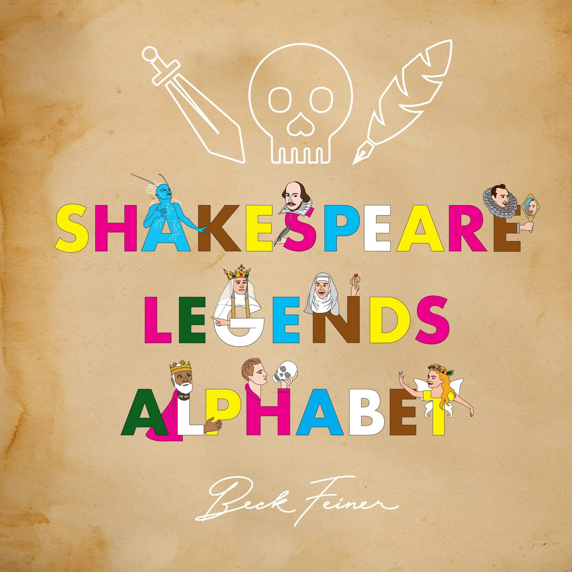 Book cover image for Shakespeare Legends Alphabet ISBN: 9780648672463