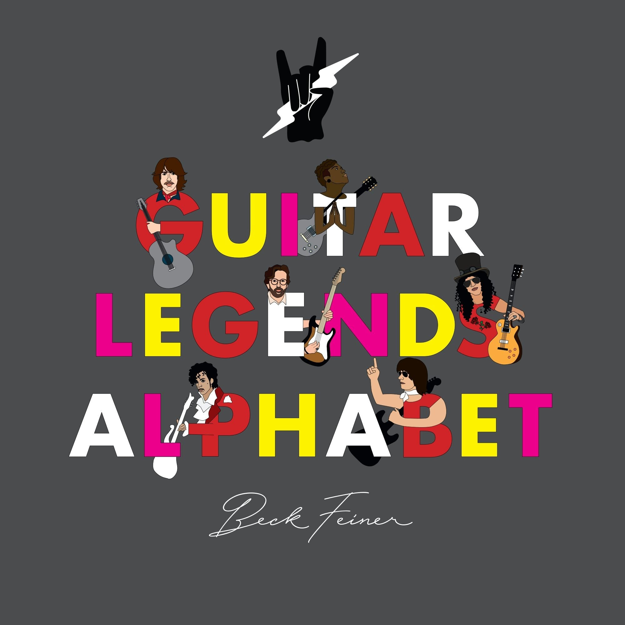 Book cover image for Guitar Legends Alphabet ISBN: 9780648672470